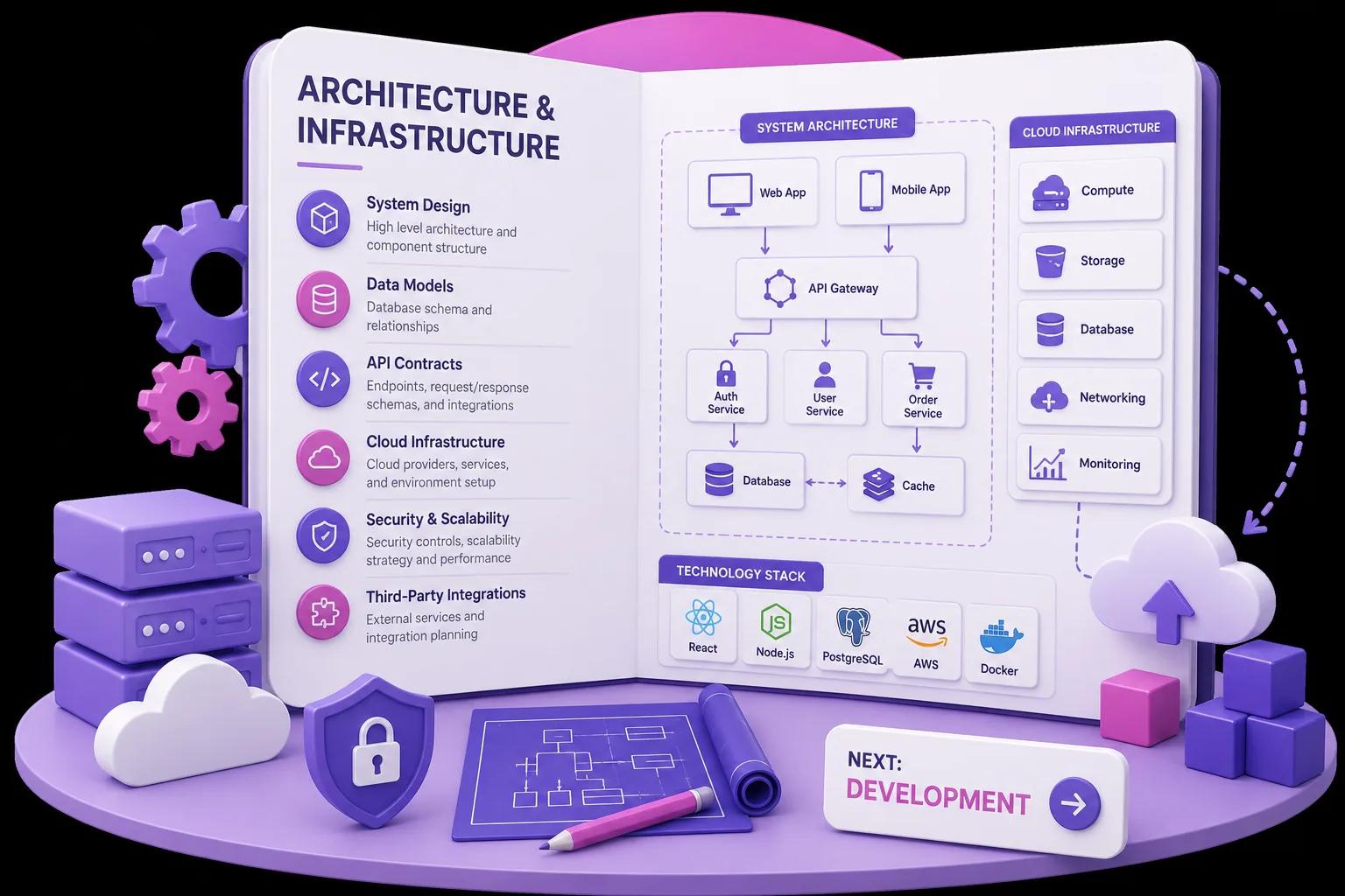 Backend and state management architecture