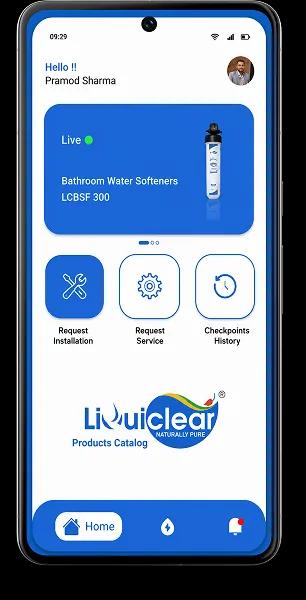 Liquiclear app preview