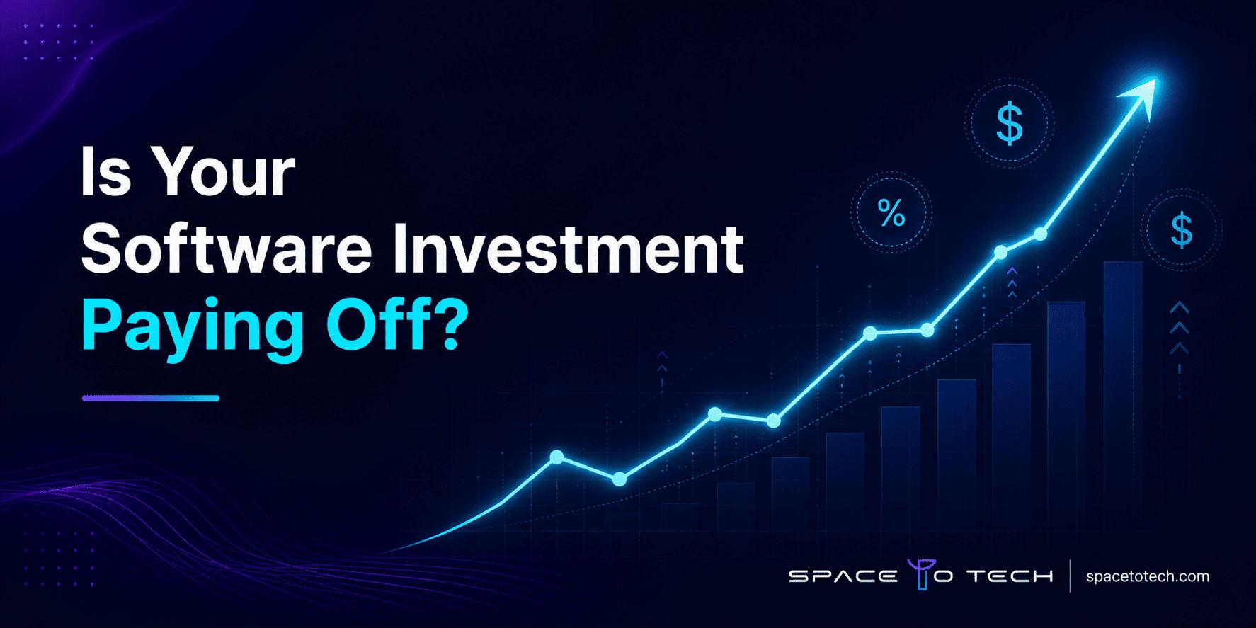 Software ROI calculation guide for custom software investments by SpaceToTech