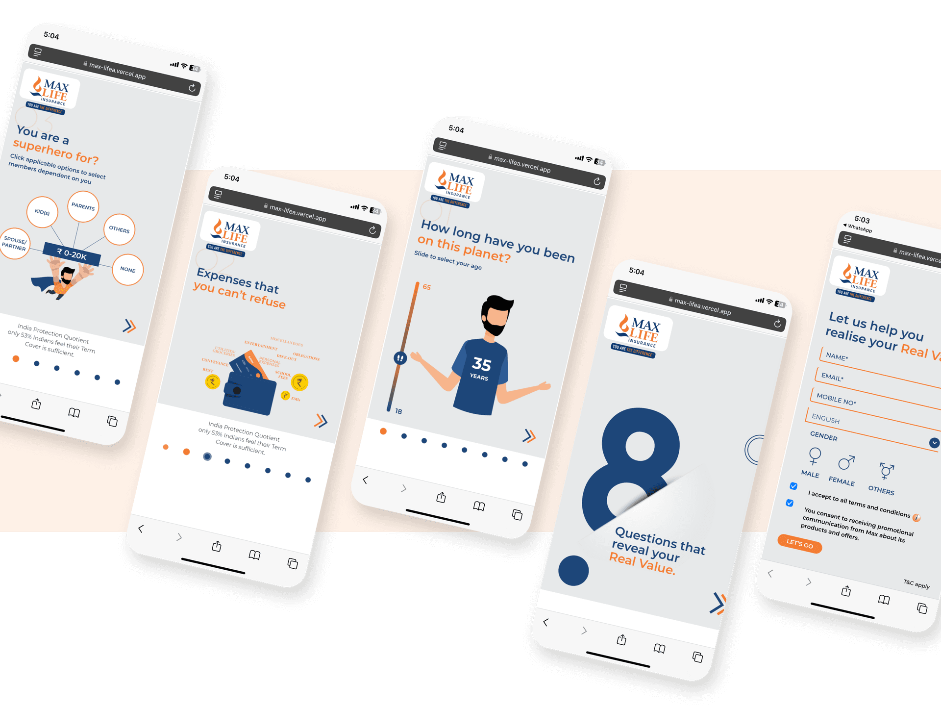 Mobile view