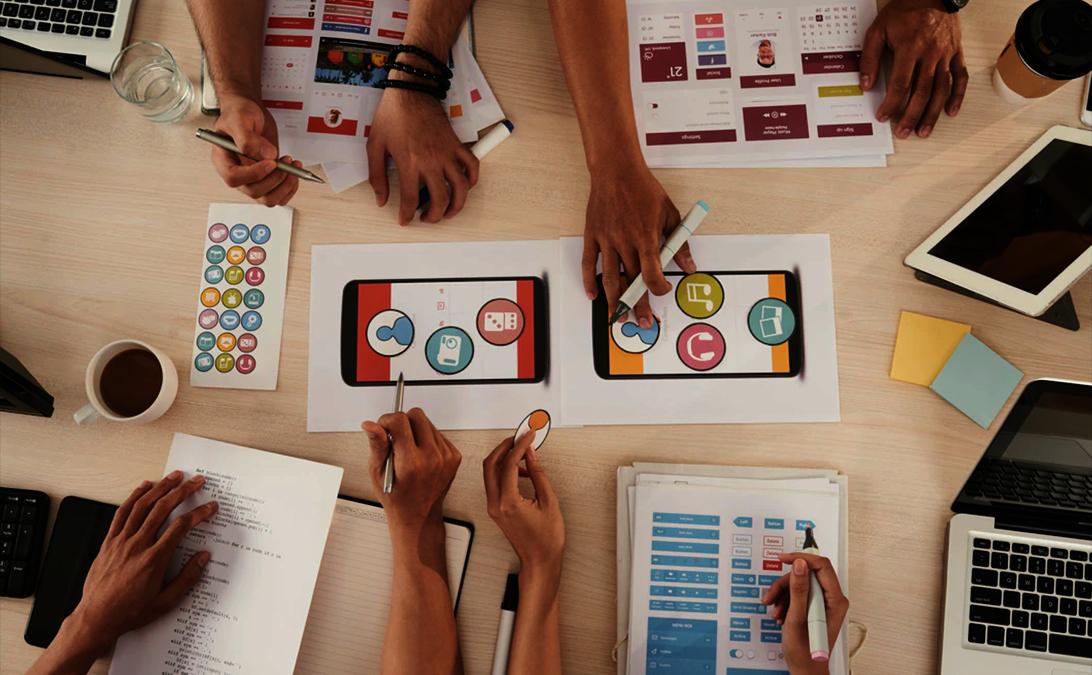 Android app development workspace