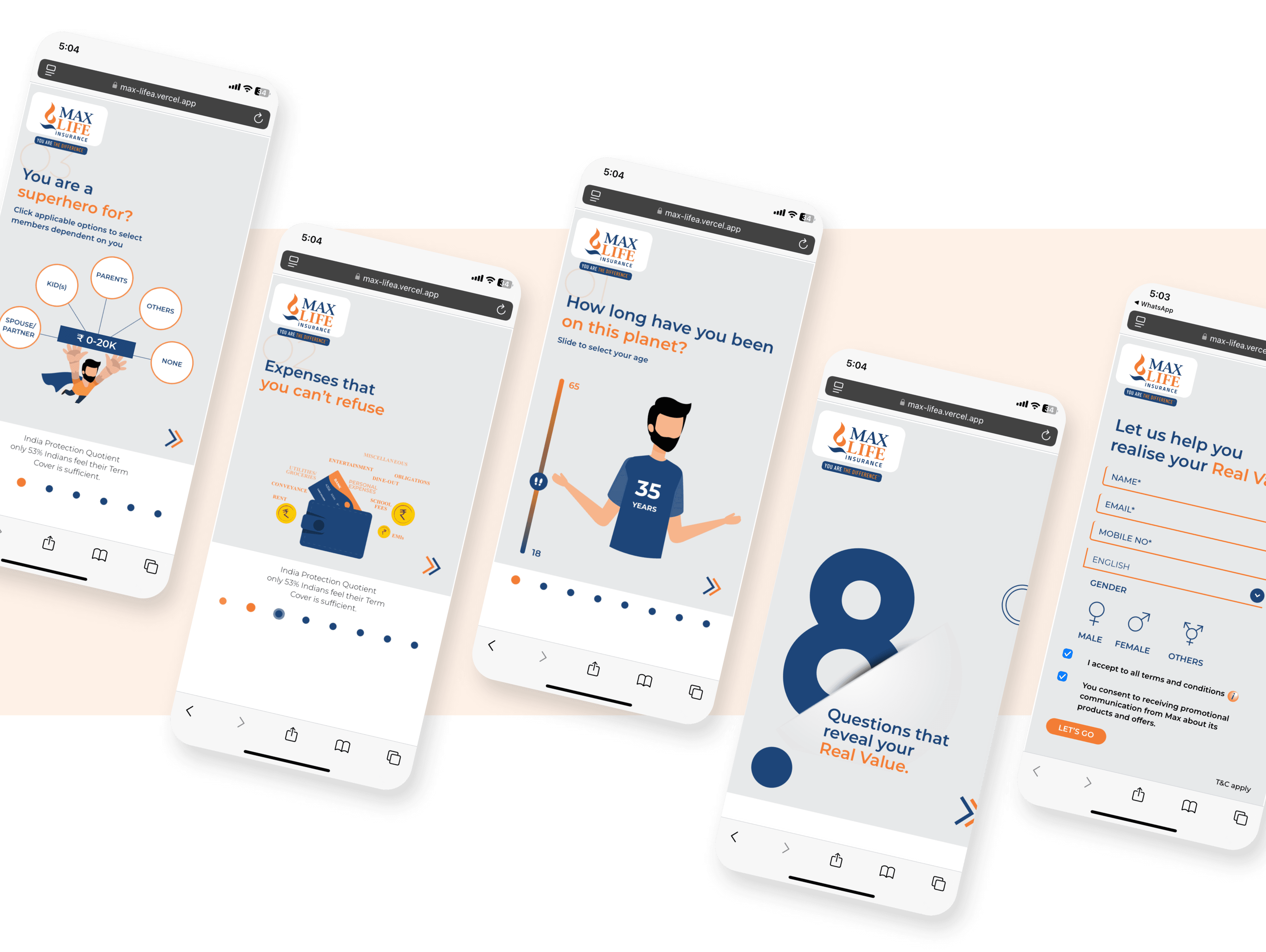 Mobile view