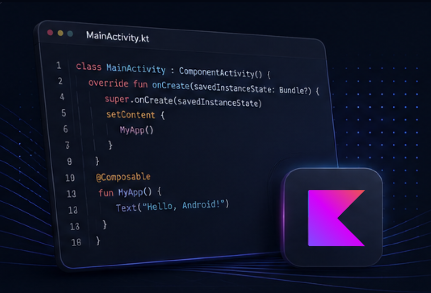 Kotlin based native Android development